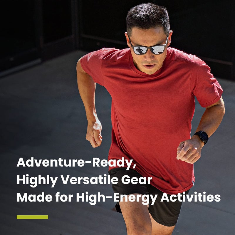 SmartWool SW016260960M Men's Intraknit Merino 200 1/4 Zip Black-White M - Image 4